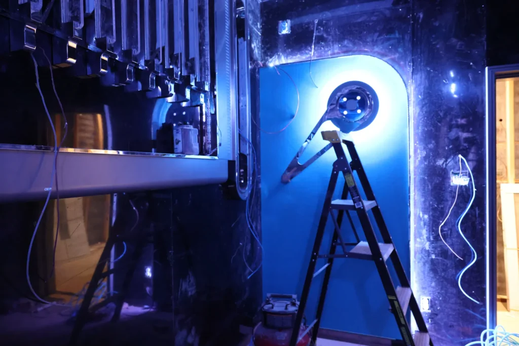 Illution entertainment venue and karaoke room construction in Sacramento