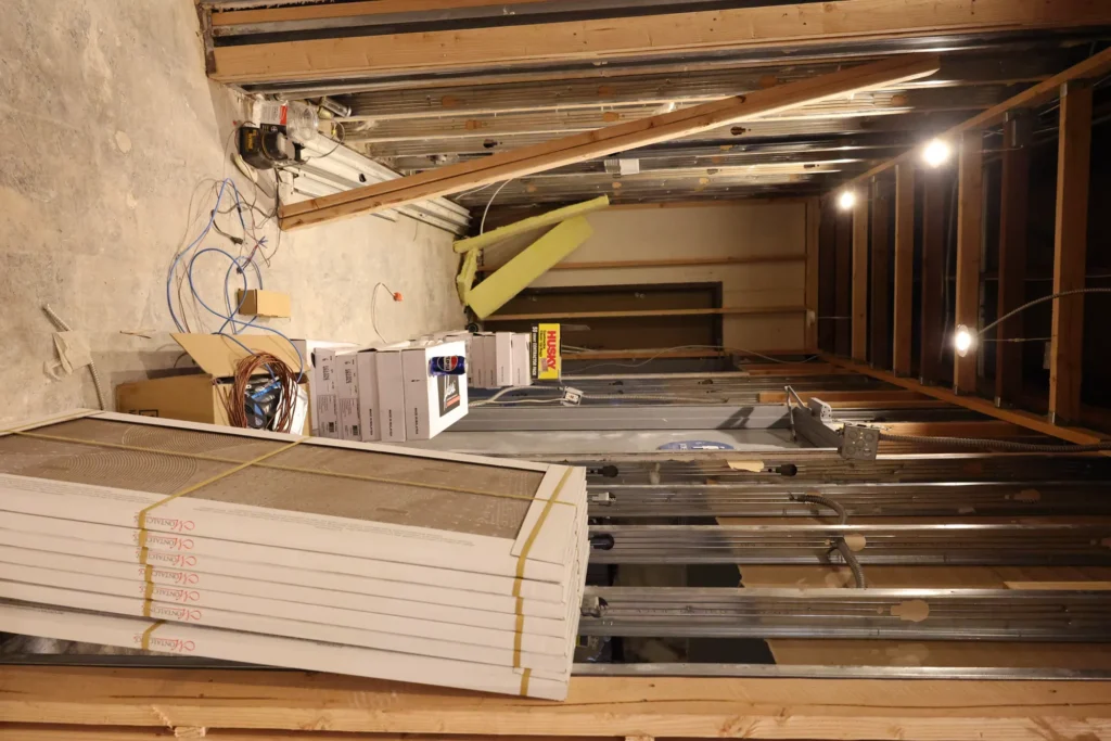 Illution entertainment venue and karaoke room construction in Sacramento