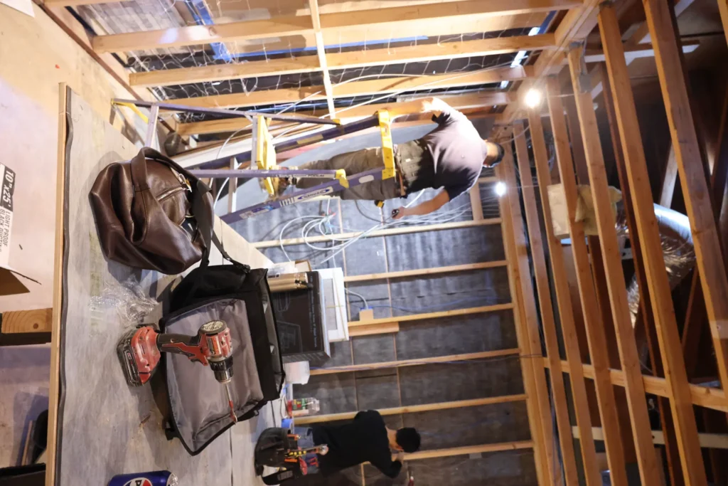 Illution entertainment venue and karaoke room construction in Sacramento